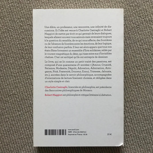 Casiraghi, C. & Maggiori, R. - Archipel des passions