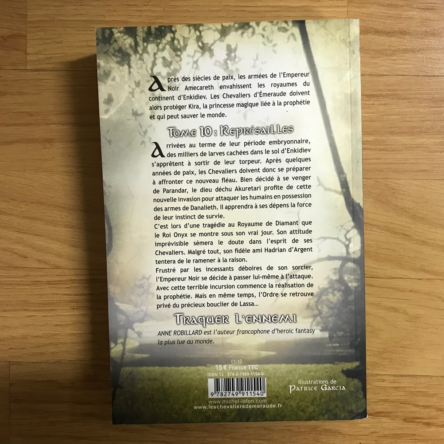 Les chevaliers d’émeraude 10, Représailles - Anne Robillard