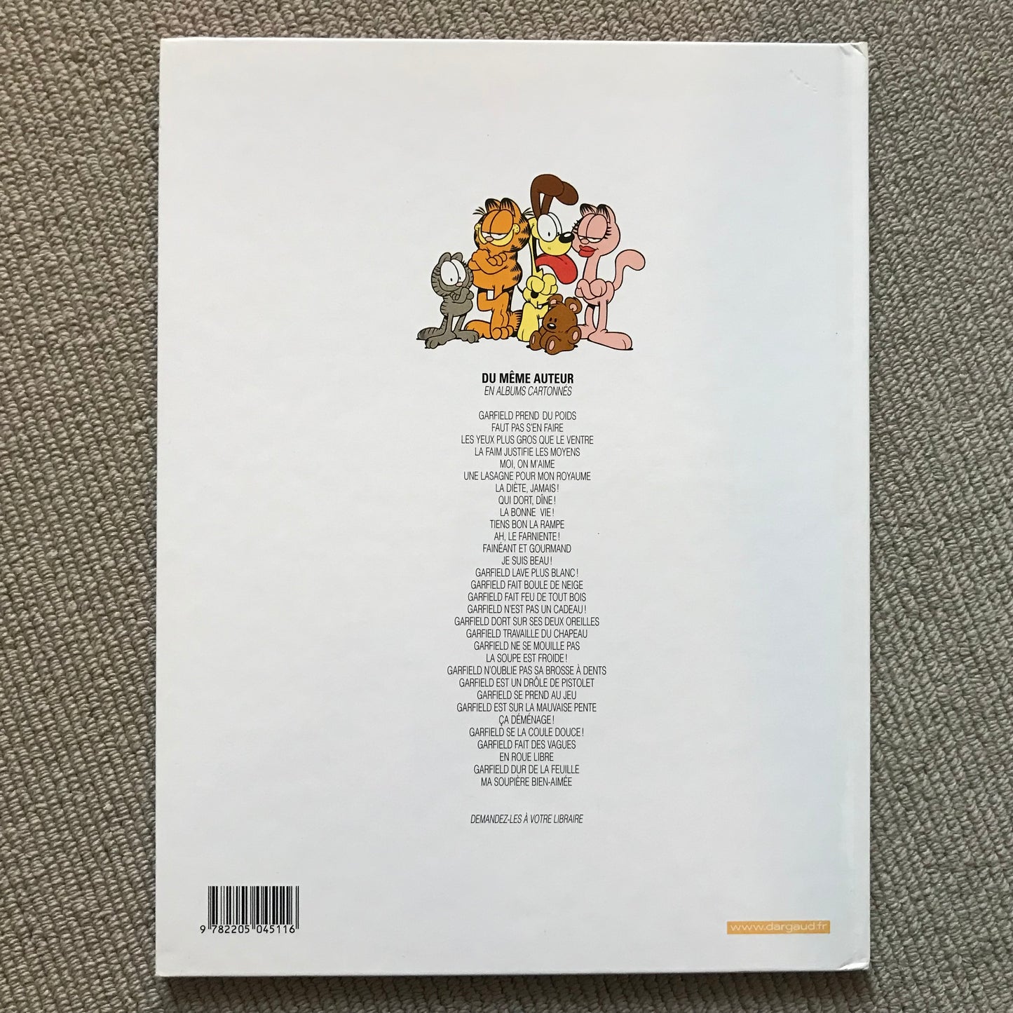 Garfield T22, N’oublie pas sa brosse à dents - Jim Davis