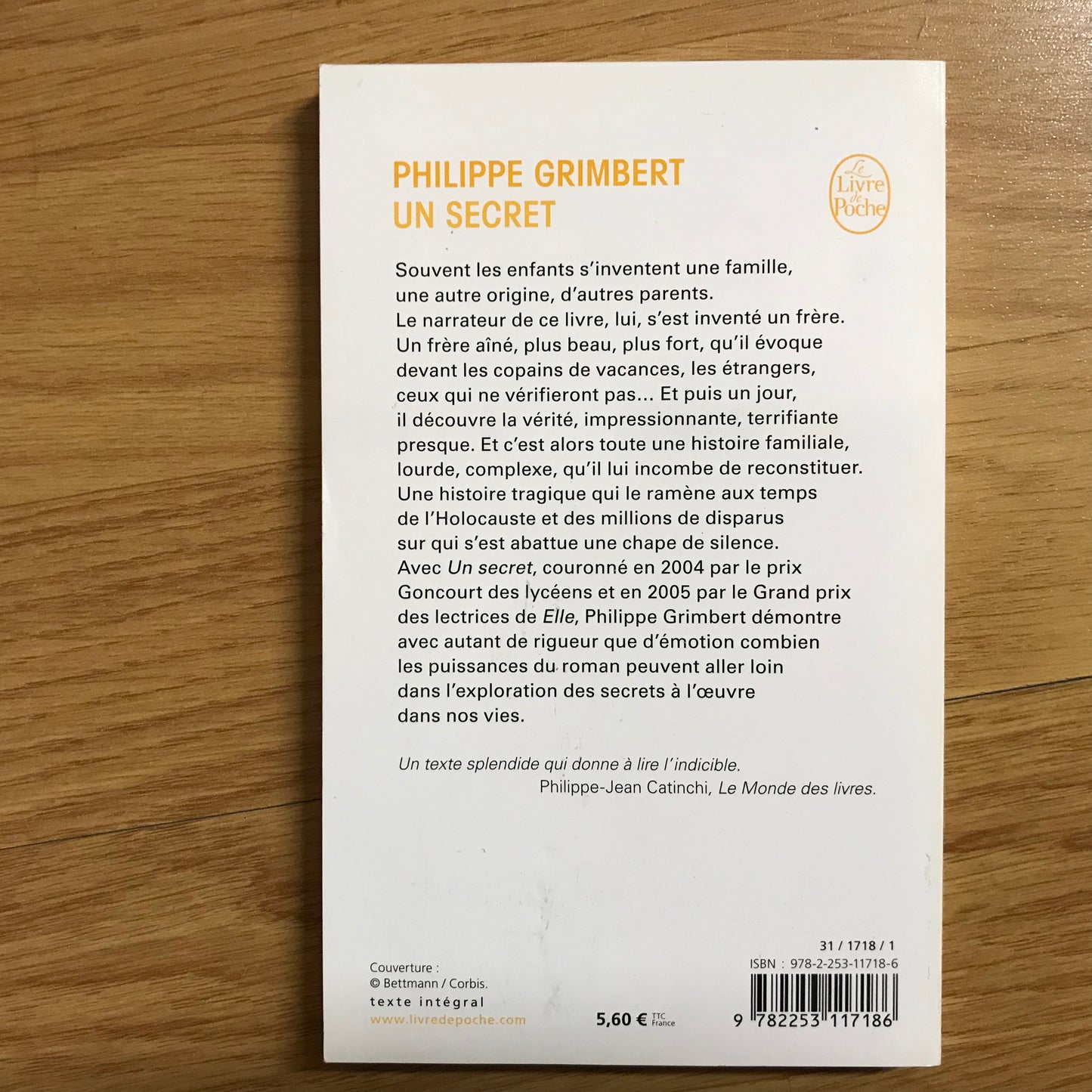 Grimbert, Philippe - Un secret