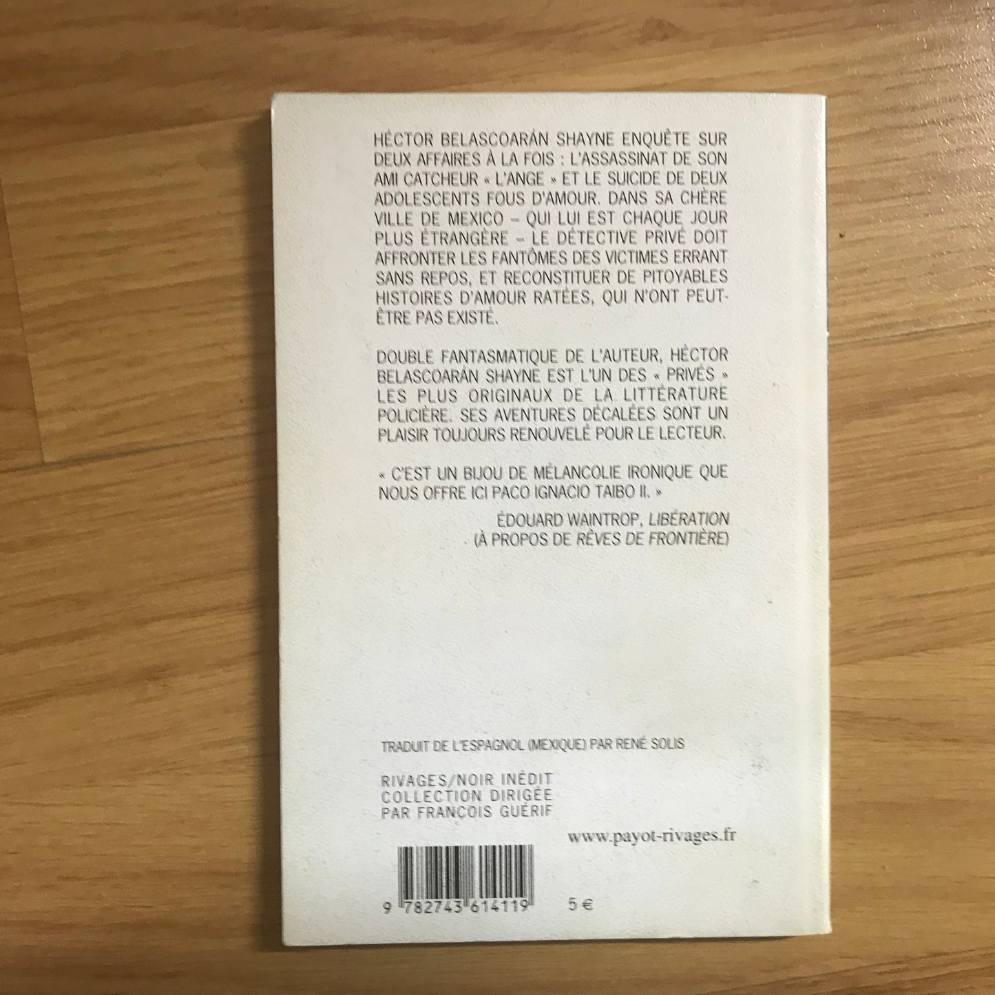 Taibo II Paco - D’amour et de fantômes