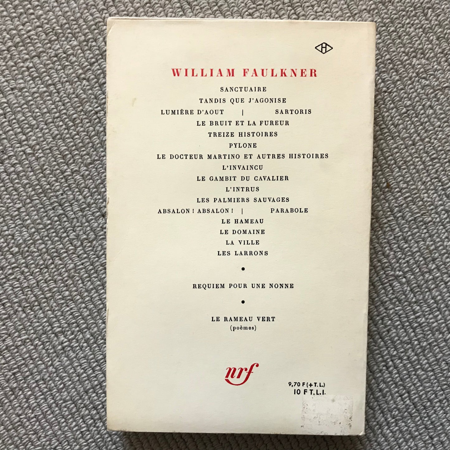 Faulkner, William - Pylone