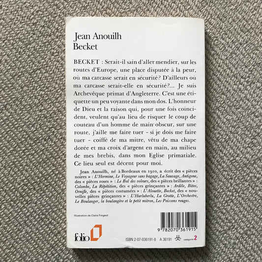 Anouilh, Jean - Becket