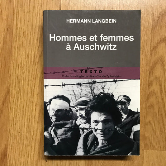 Langbein, Hermann - Hommes et femmes à Auschwitz