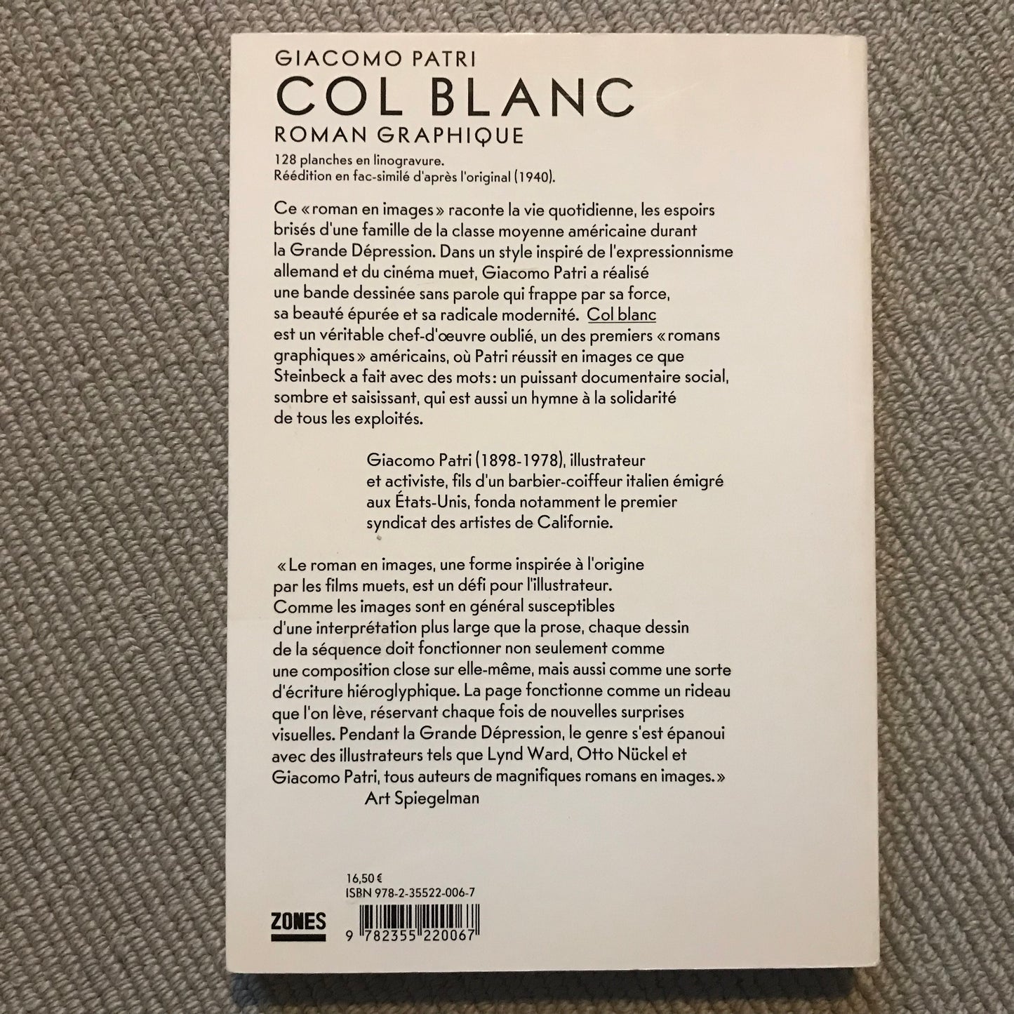 Col blanc - Patri, G.