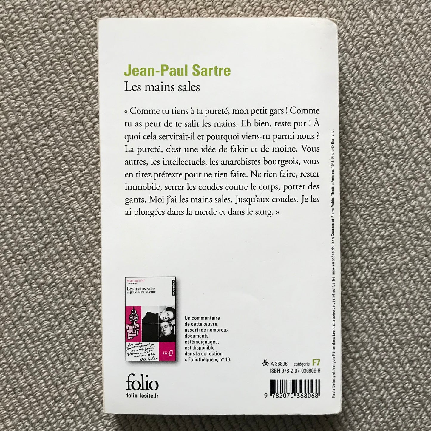 Sartre, Jean-Paul - Les mains sales