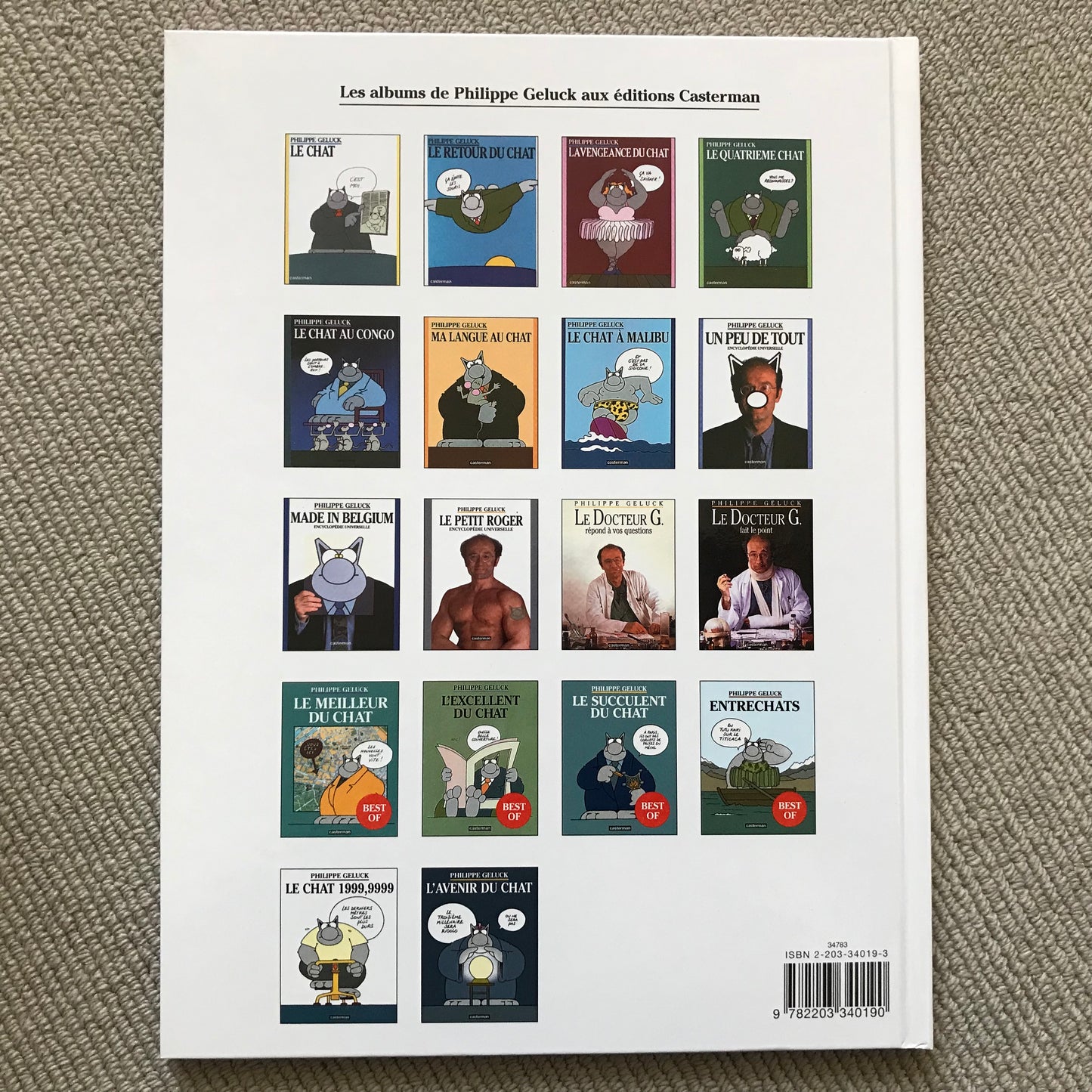 Le chat T08: Le chat 1999,9999 - Geluck, Philippe