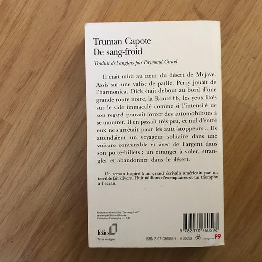 Capote, Truman - De sang-froid