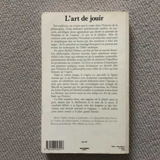 Onfray, Michel - L’art de jouir