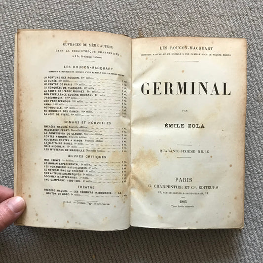 Zola, Emile - Germinal