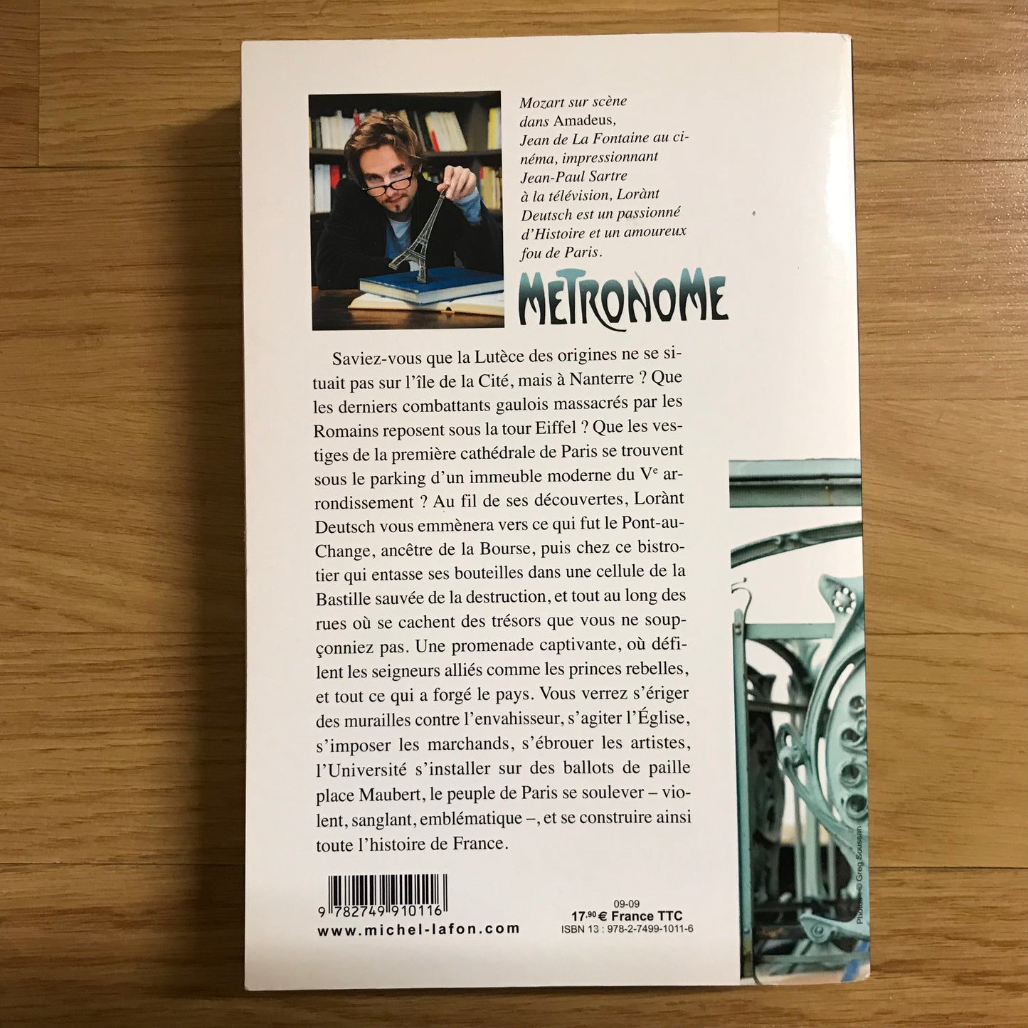 Deutsch, Laurent - Métronome, l’histoire de France au rythme du métro parisien