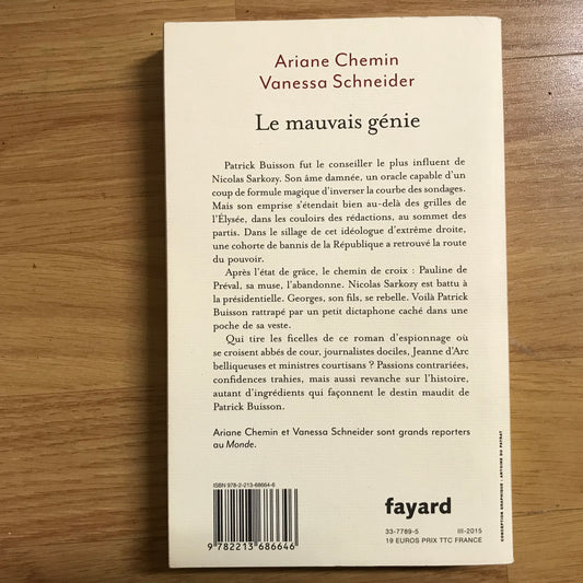 Chemin, Ariane - Le mauvais génie