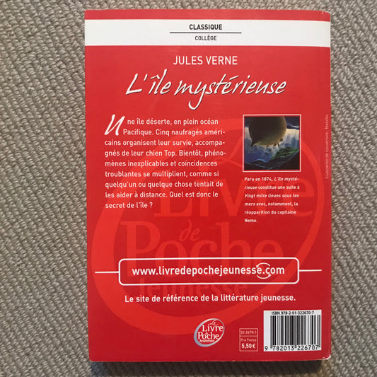Verne, Jules - L’île mystérieuse