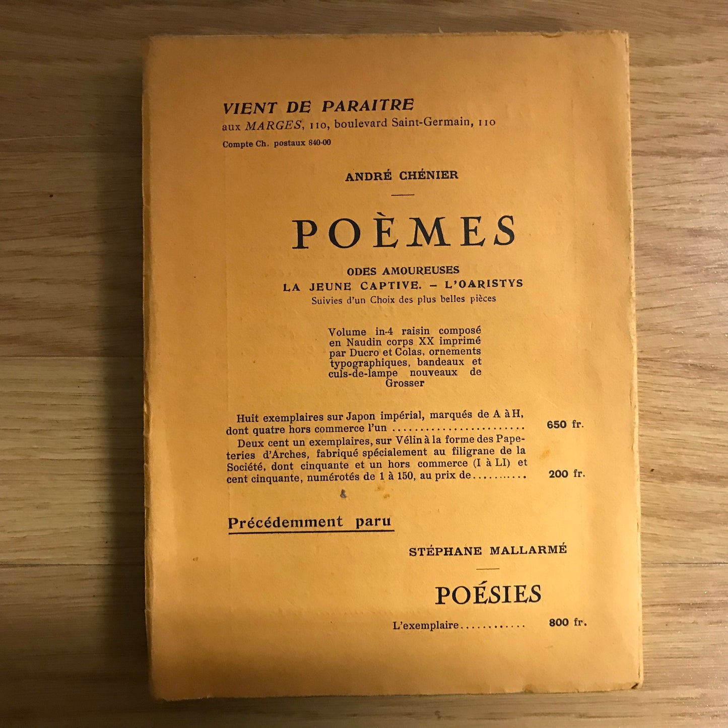 Presse et littérature - Cahier d’été 1929
