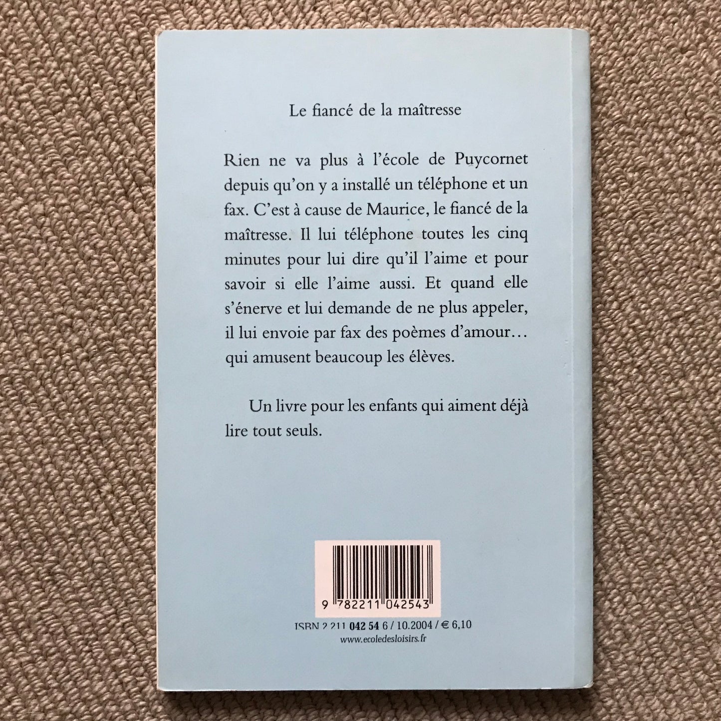 Morgenstern, Susie - Le fiancé de la maîtresse