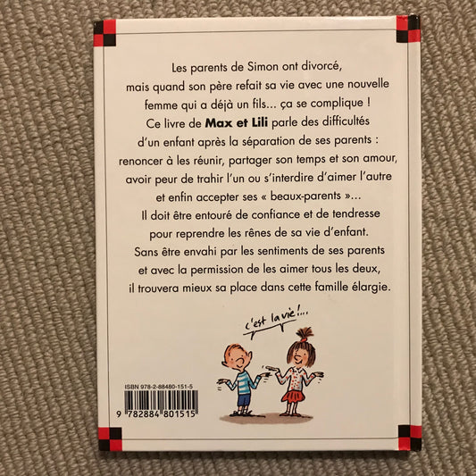 Max et Lili T72: Simon a deux maisons - Bloch & Saint Mars