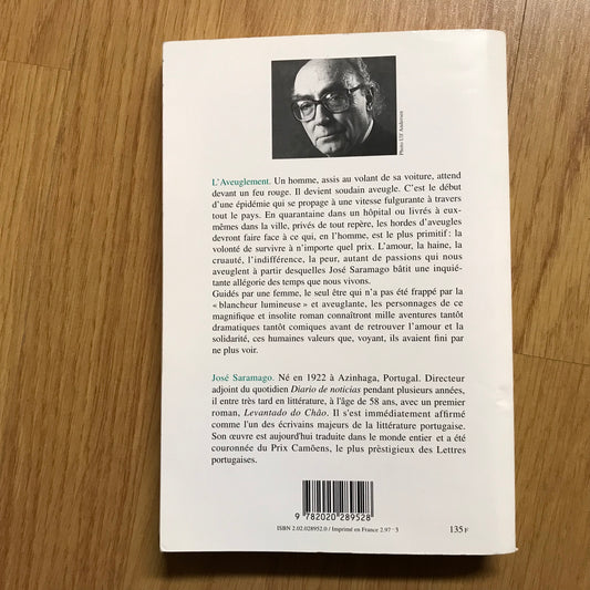 Saramago, José - L’aveuglement