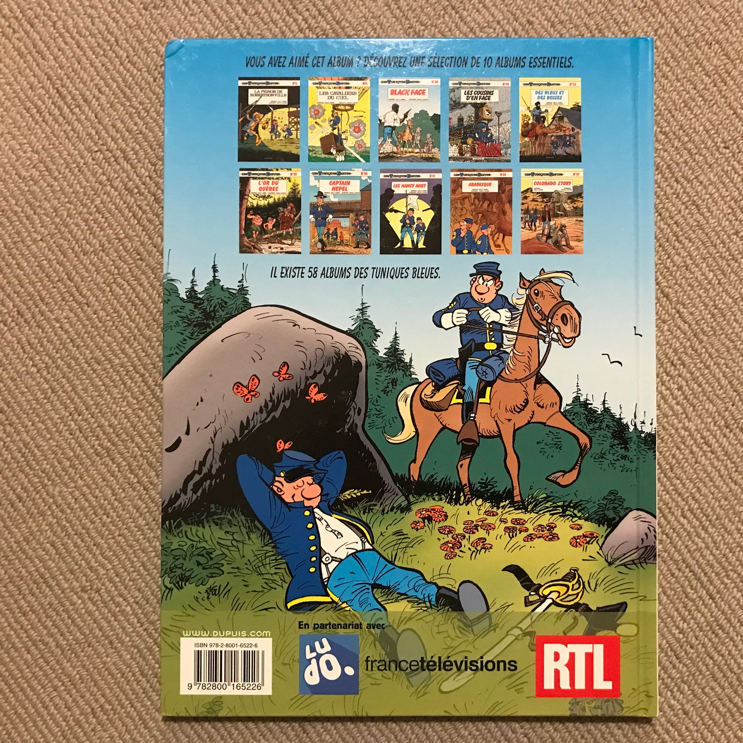 Les tuniques bleues T26: L’or du Québec - Lambil & Cauvin