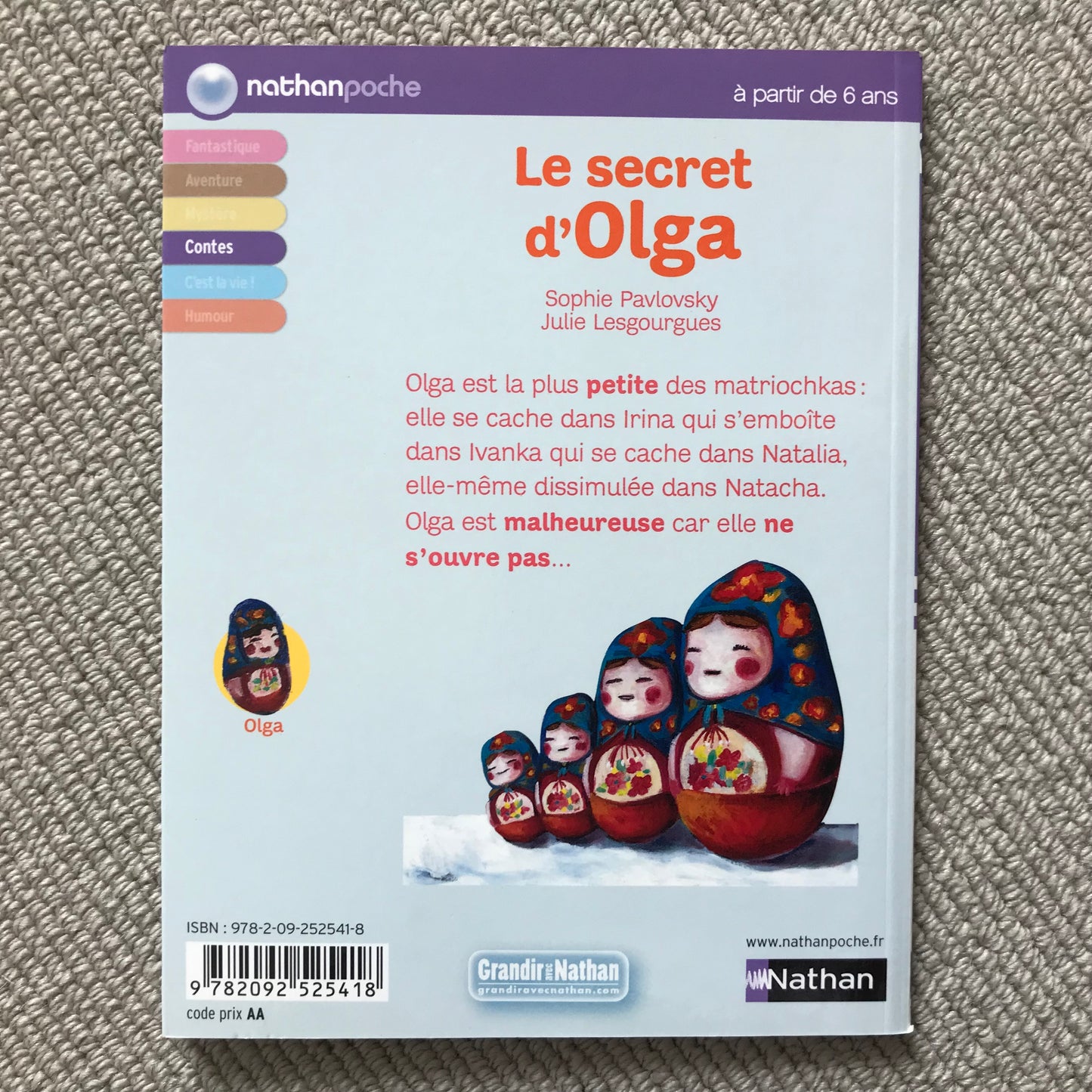 Le secret d’Olga - Pavlovsky, S. & Lesgourgues, J.