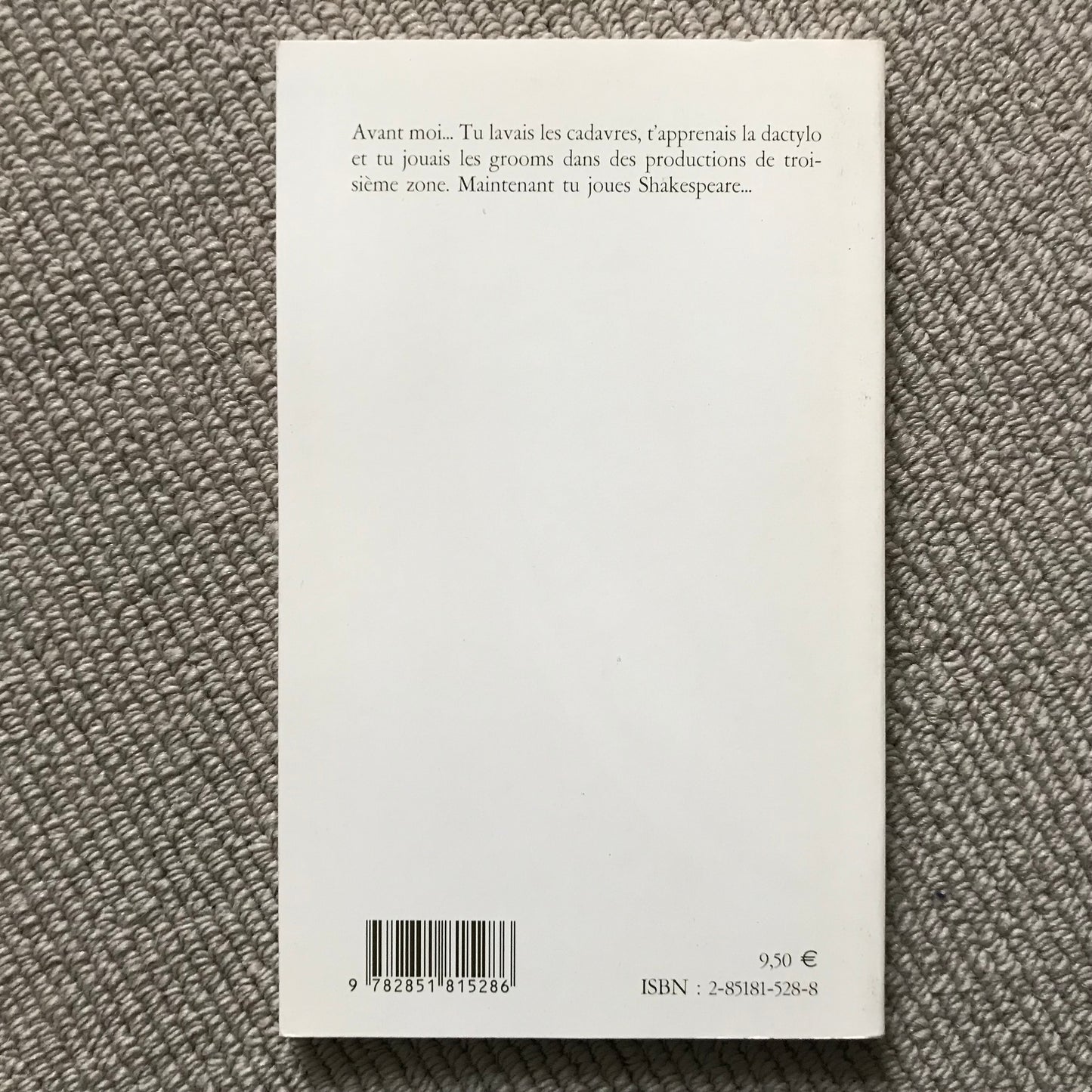 Sirjacq, Louis-Charles - Madame on meurt ici