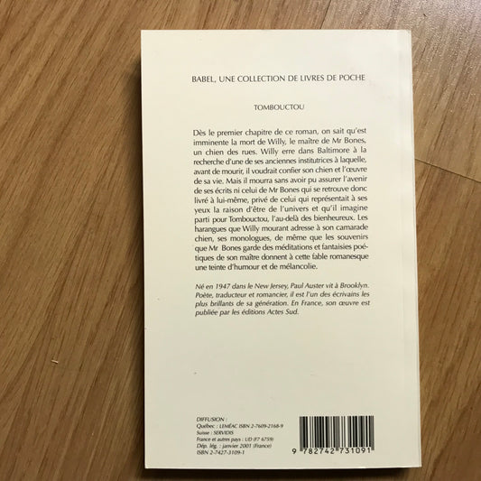 Auster, Paul - Tombouctou