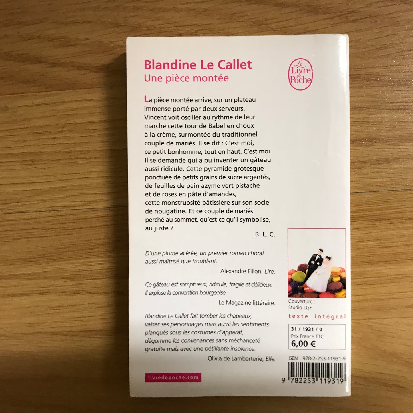 Callet le, Blandine - Une pièce montée