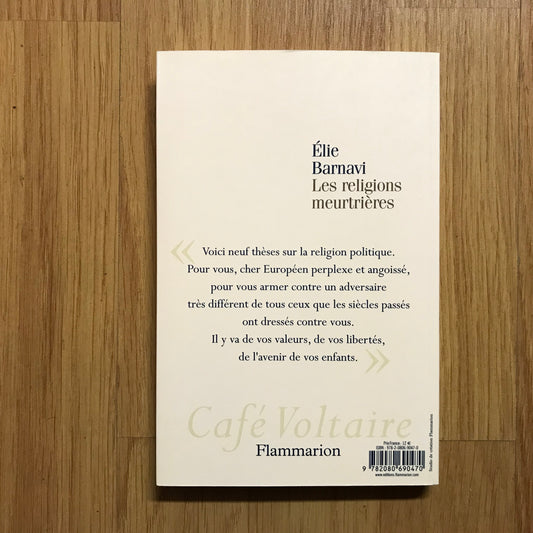 Barnavi, Elie - Les religions meurtrières