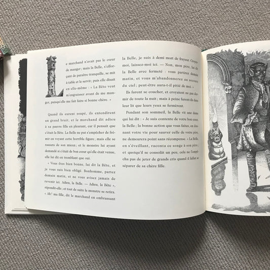 La belle et le bête - Madame Leprince de Beaumont & N. Claveloux
