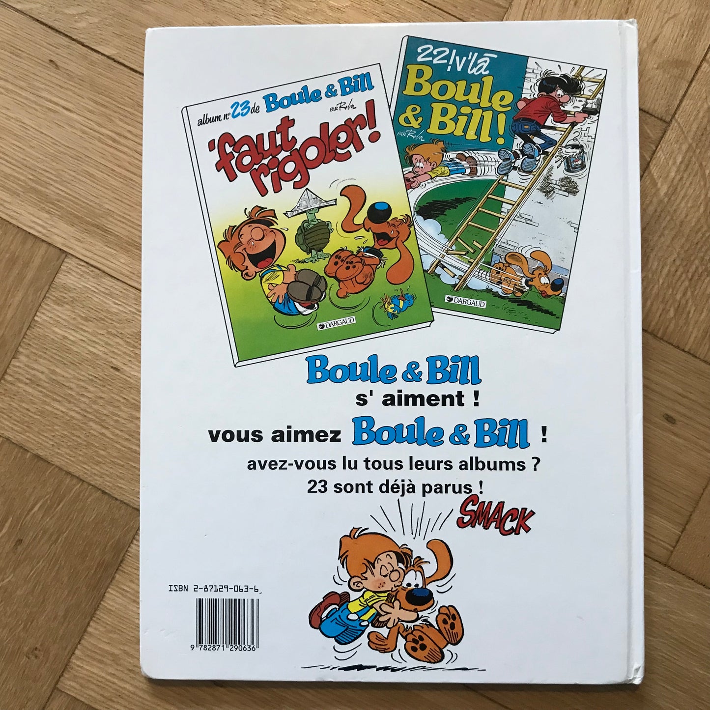 Boule et Bill T23, Faut rigoler ! - Roba