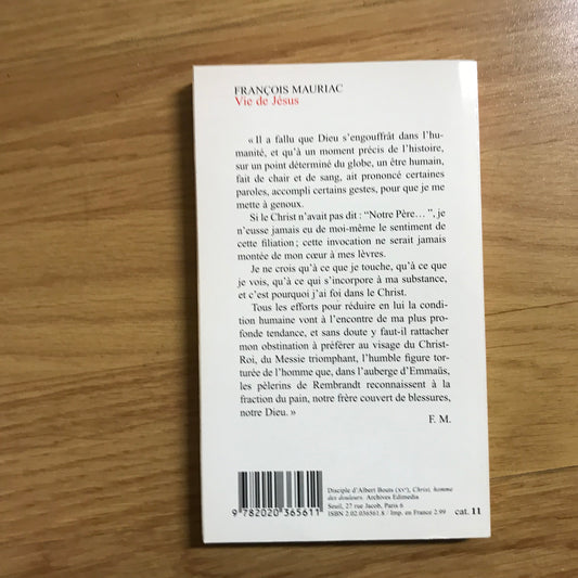 Mauriac, François - Vie de Jésus