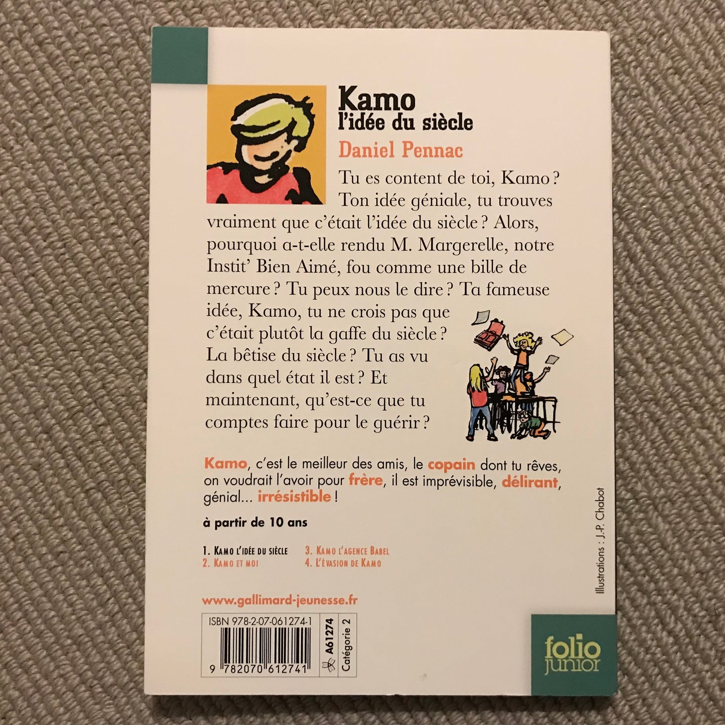 Pennac, Daniel - Kamo, l’idée du siècle
