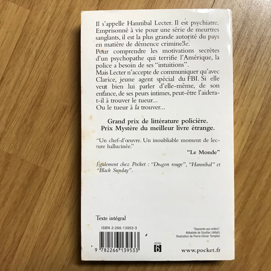 Harris, Thomas - Le silence des agneaux