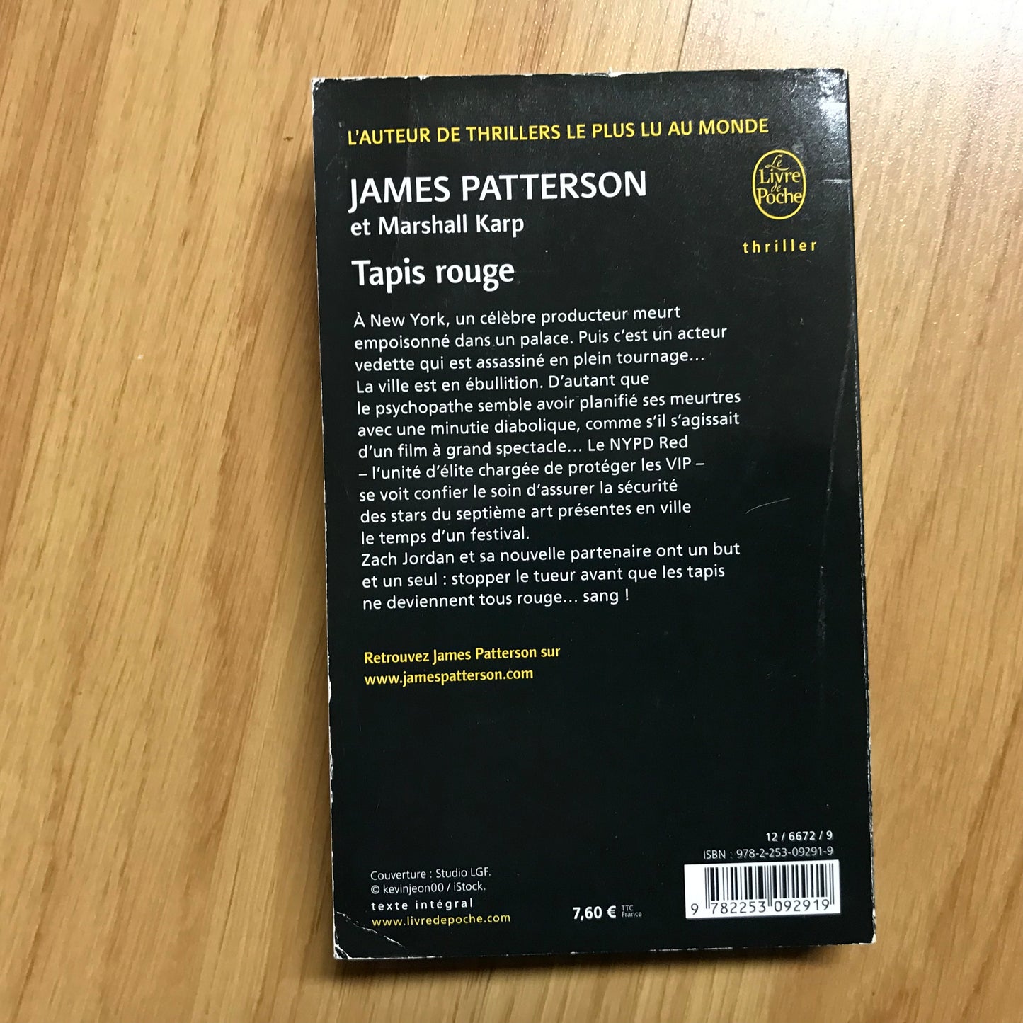 Patterson, James - Tapis rouge