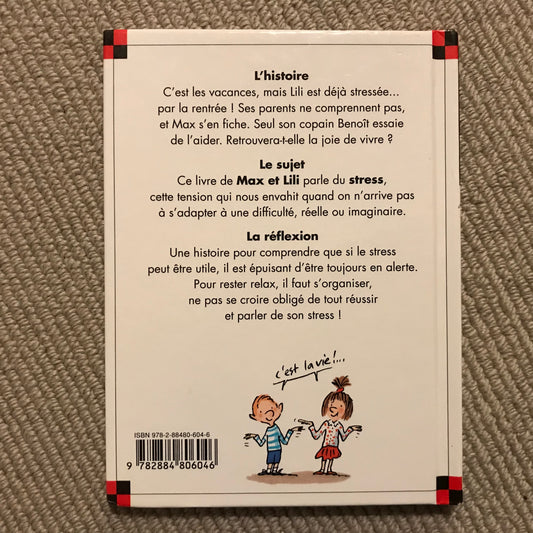 Max et Lili T97: Lili est stressée par la rentrée - Bloch & Saint Mars