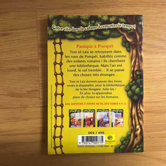 La cabane magique 08: Panique à Pompéi - Mary Pope Osborne