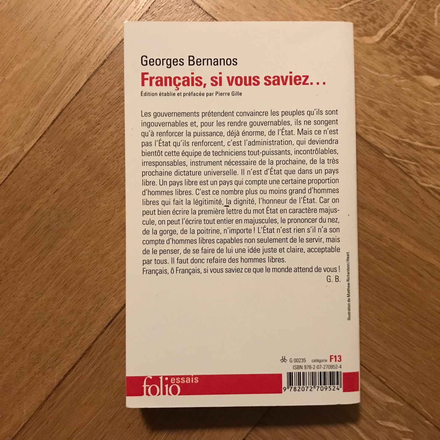 Bernanos, Georges - Français, si vous saviez…