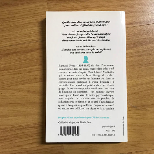 Mannoni, Olivier - Les sautes d’humour du docteur Freud