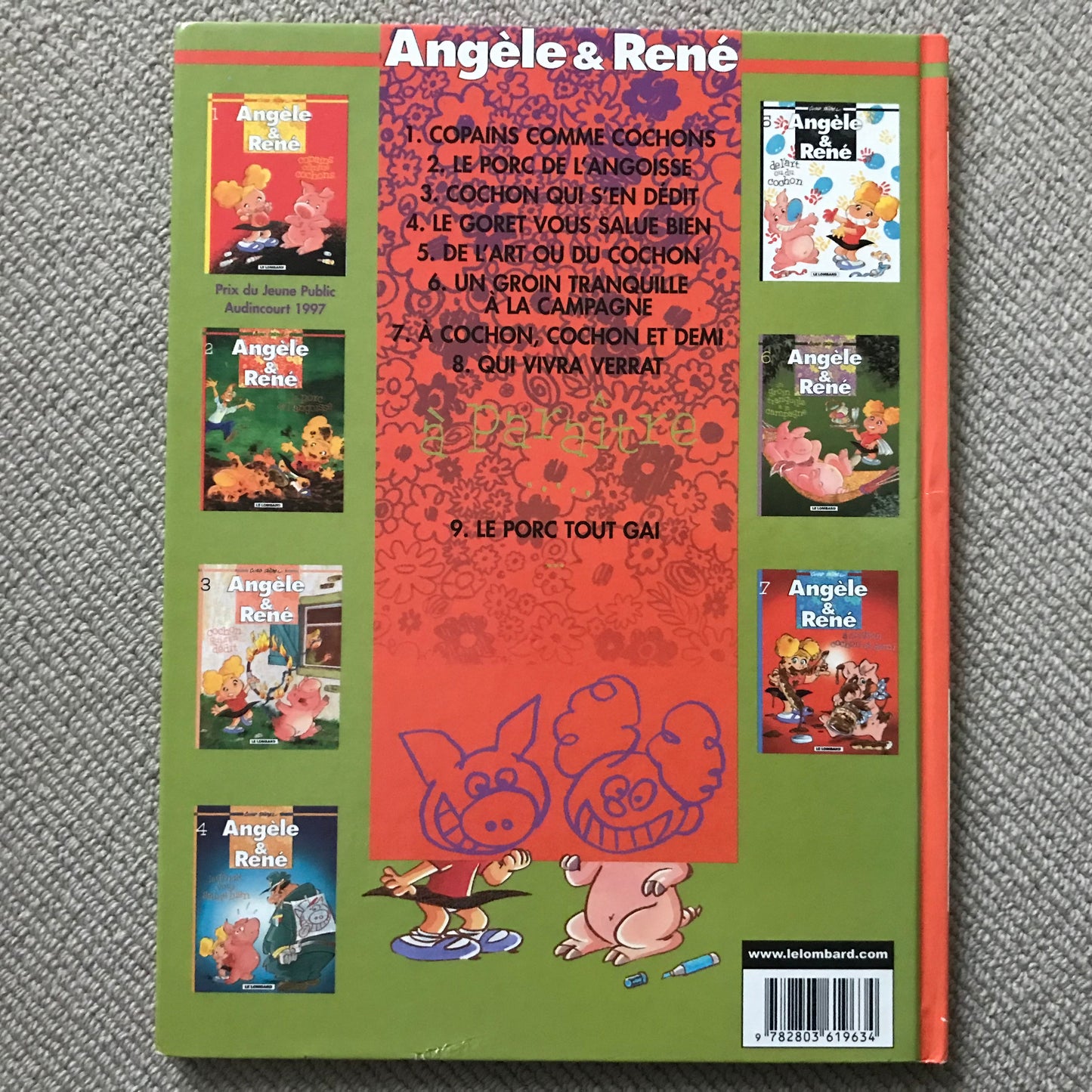 Angèle et René T08, Qui vivra verrat - Curd Ridel