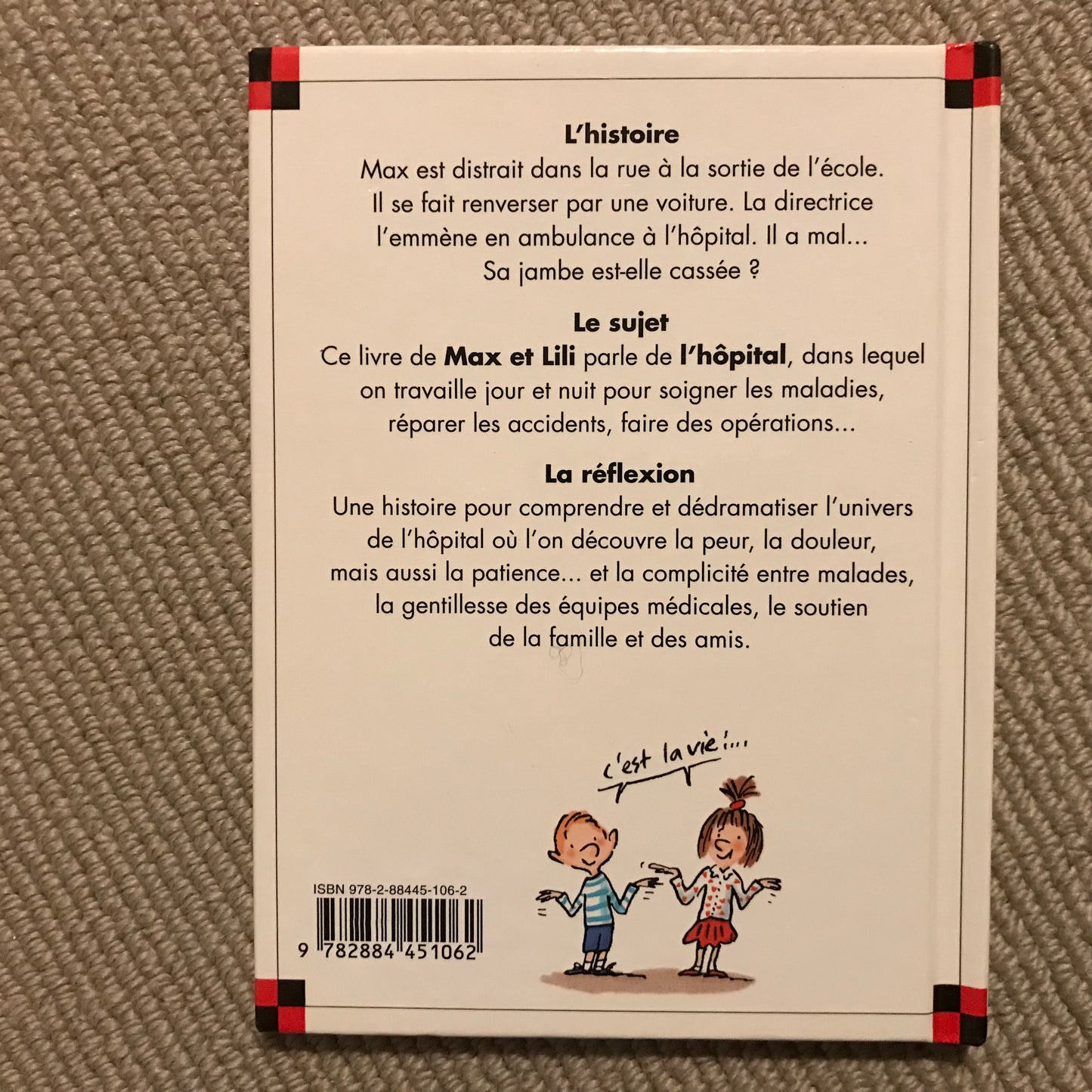 Max et Lili T10: Max va à l’hôpital - Bloch & Saint Mars