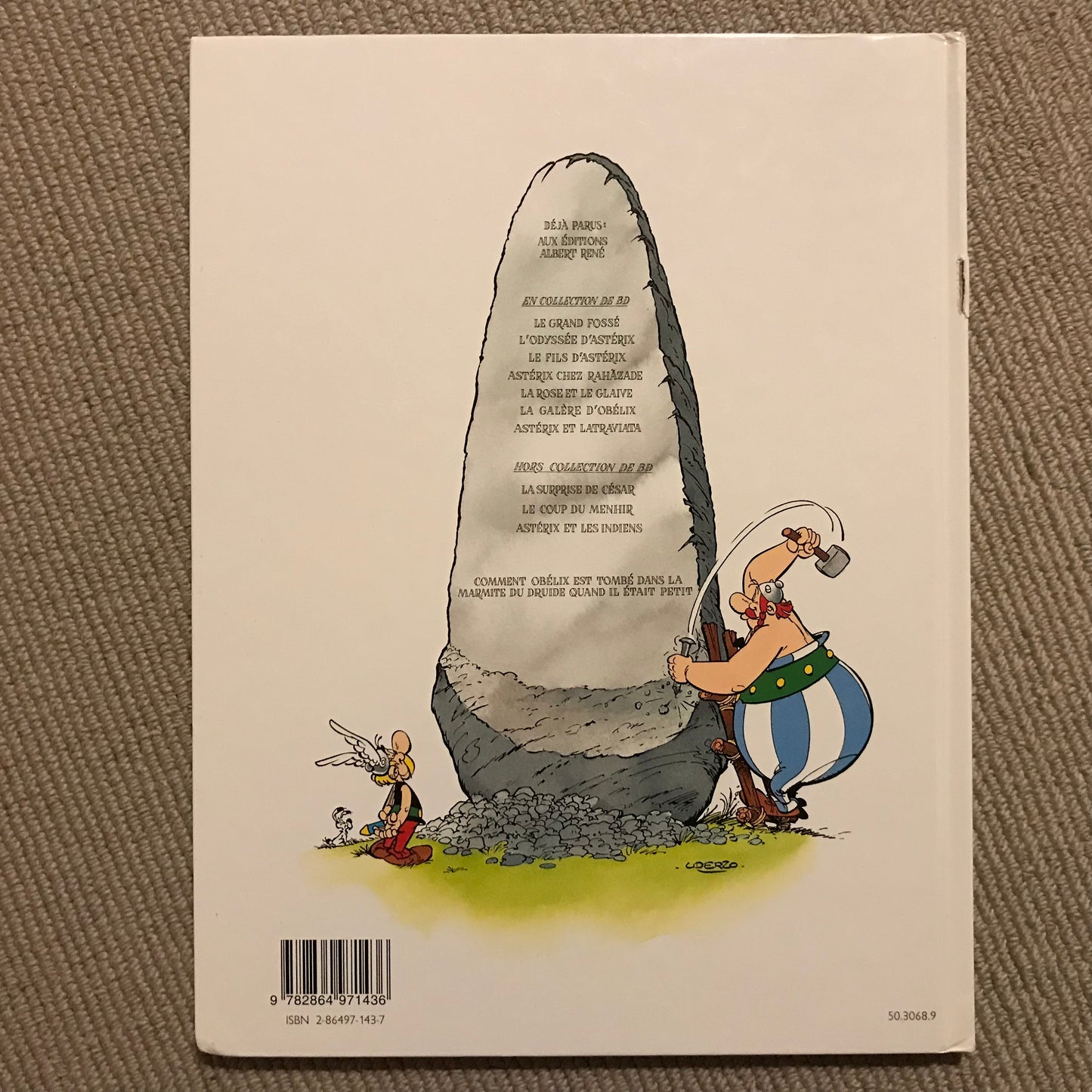 Astérix, Astérix et la traviata - Uderzo