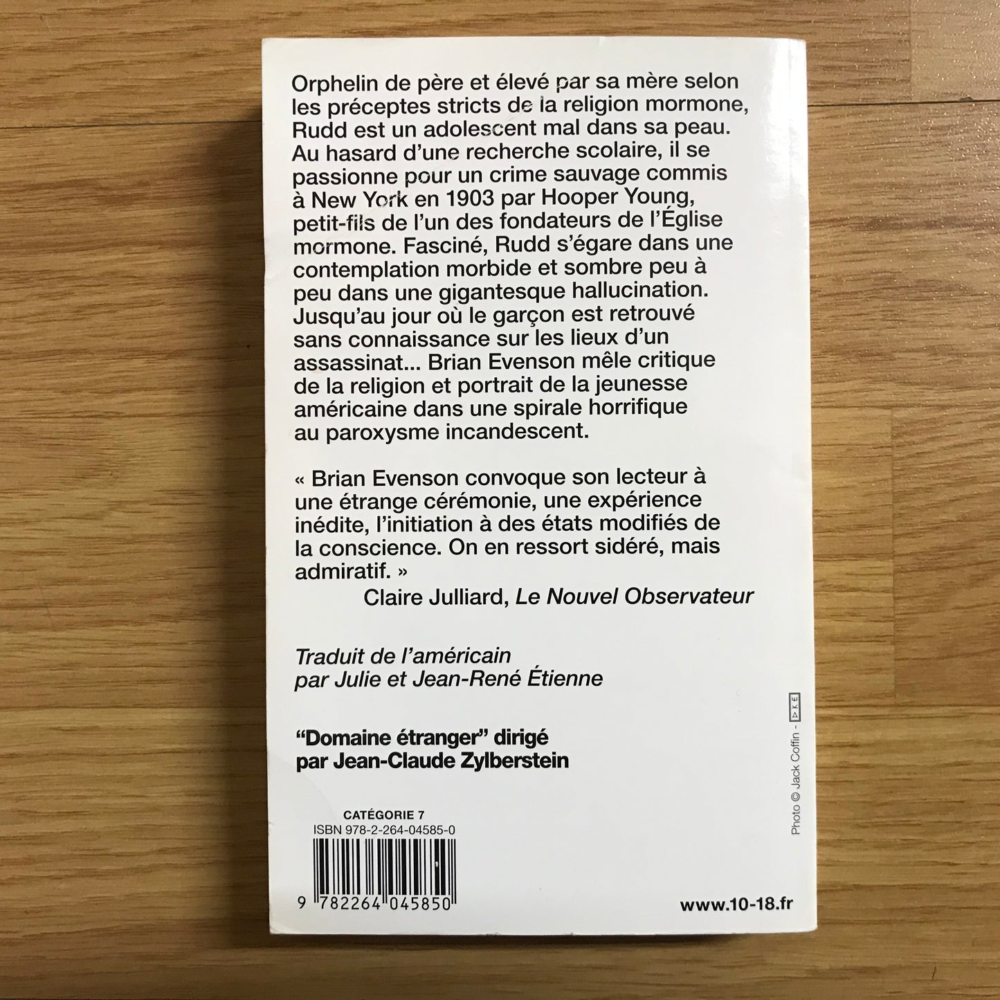 Evenson, Brian - Inversion