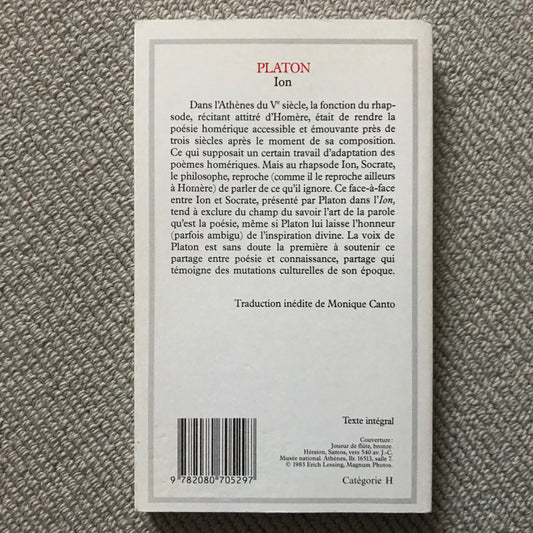 Platon - Ion