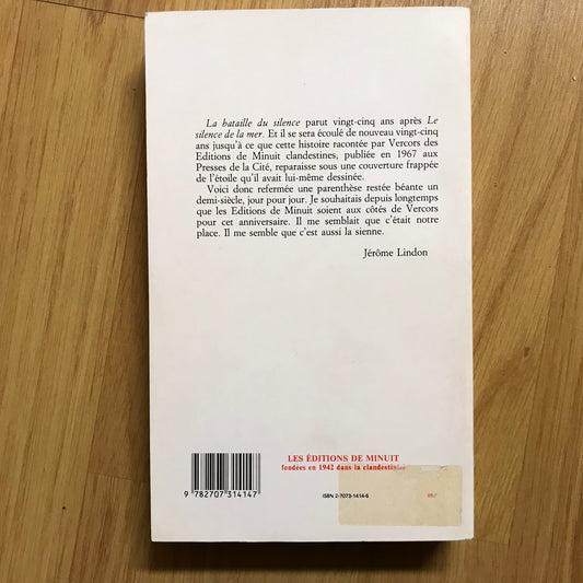 Vercors - La bataille du silence, souvenirs de minuit