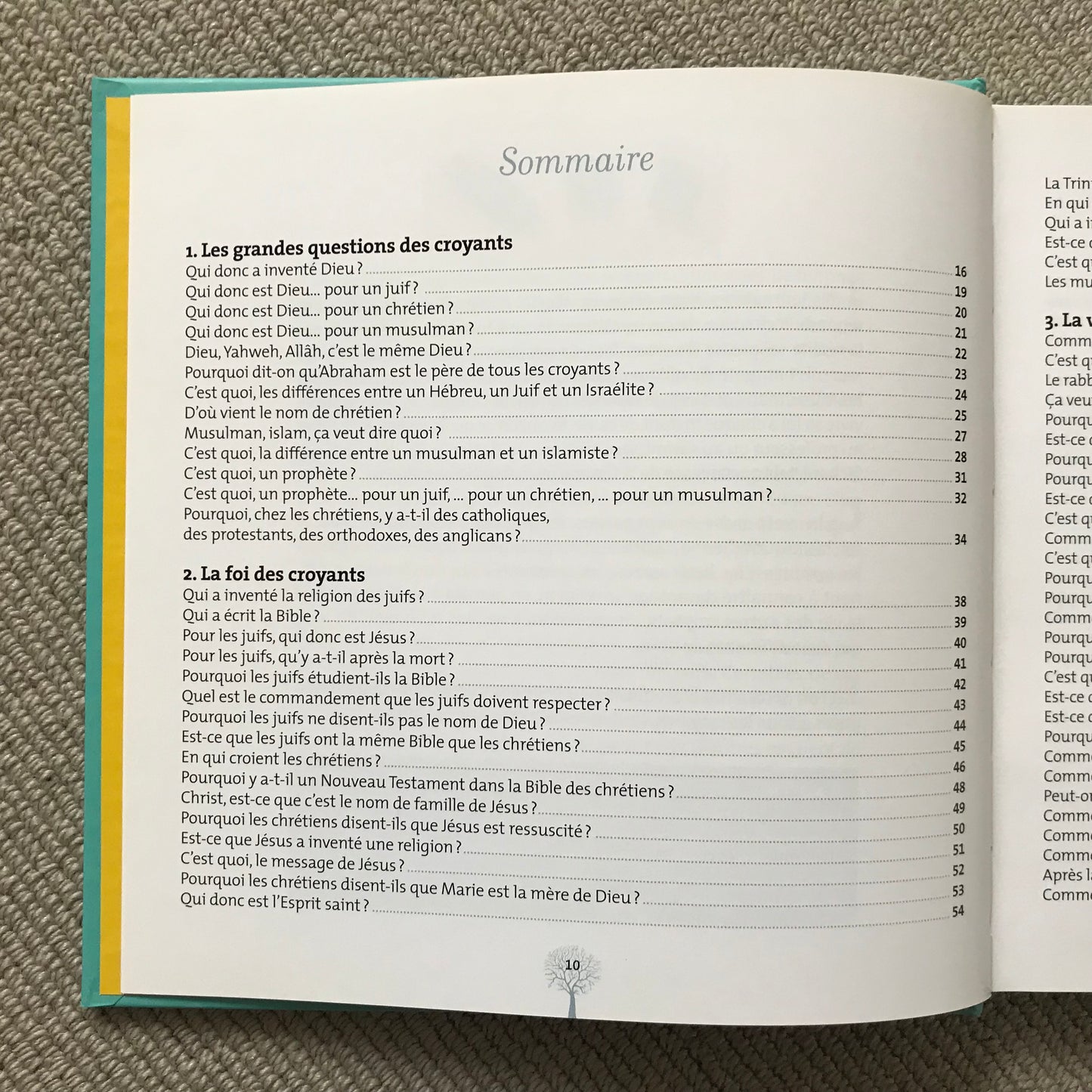 Dieu, Yahweh, Allah - Les grandes questions sur les trois religions