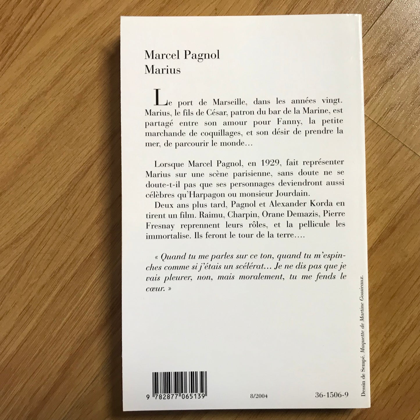 Pagnol, Marcel - Marius