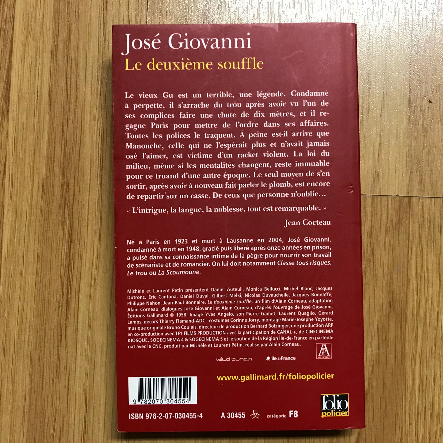 Giovanni, José - Le deuxième souffle