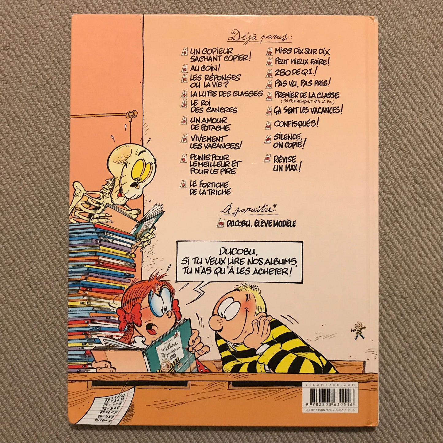 L’élève Ducobu T18: Révise un max! - Godi & Zidrou