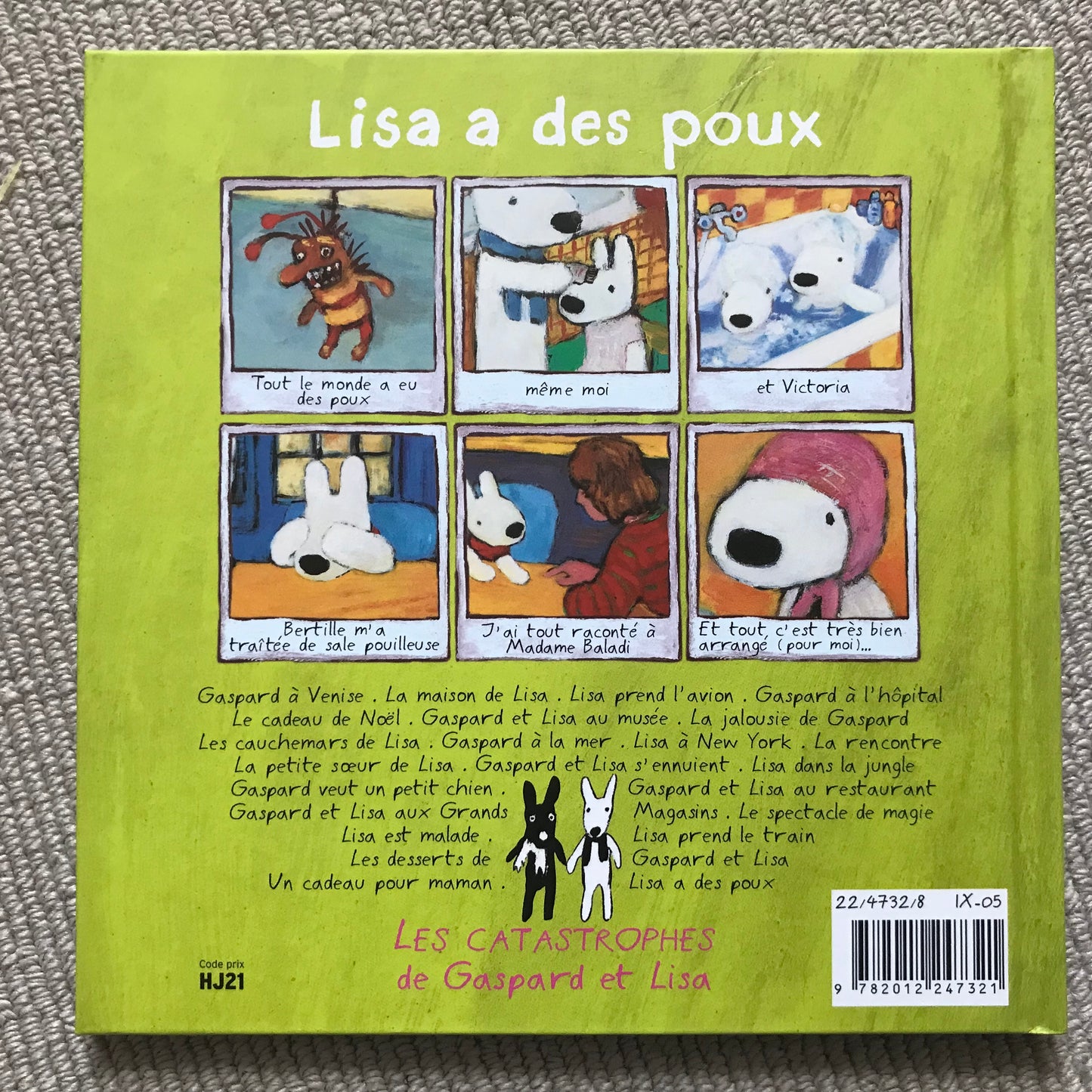Gaspard et Lisa: Lisa a des poux - Gutman, A. & Hallensleben, G.