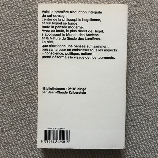 Hegel - La raison dans l’Histoire