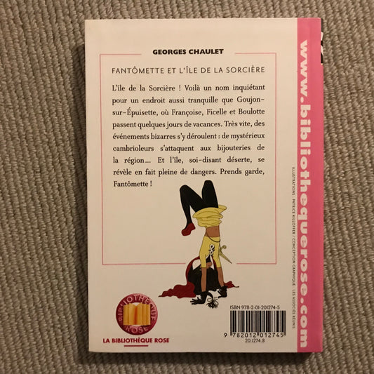 Fantômette et l’île de la sorcière - G. Chaulet